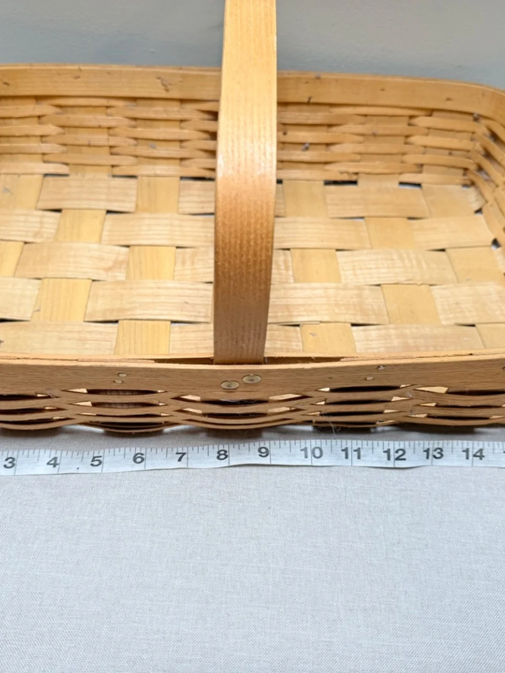 Peterboro Basket Company New Hampshire Large Market Gathering Basket